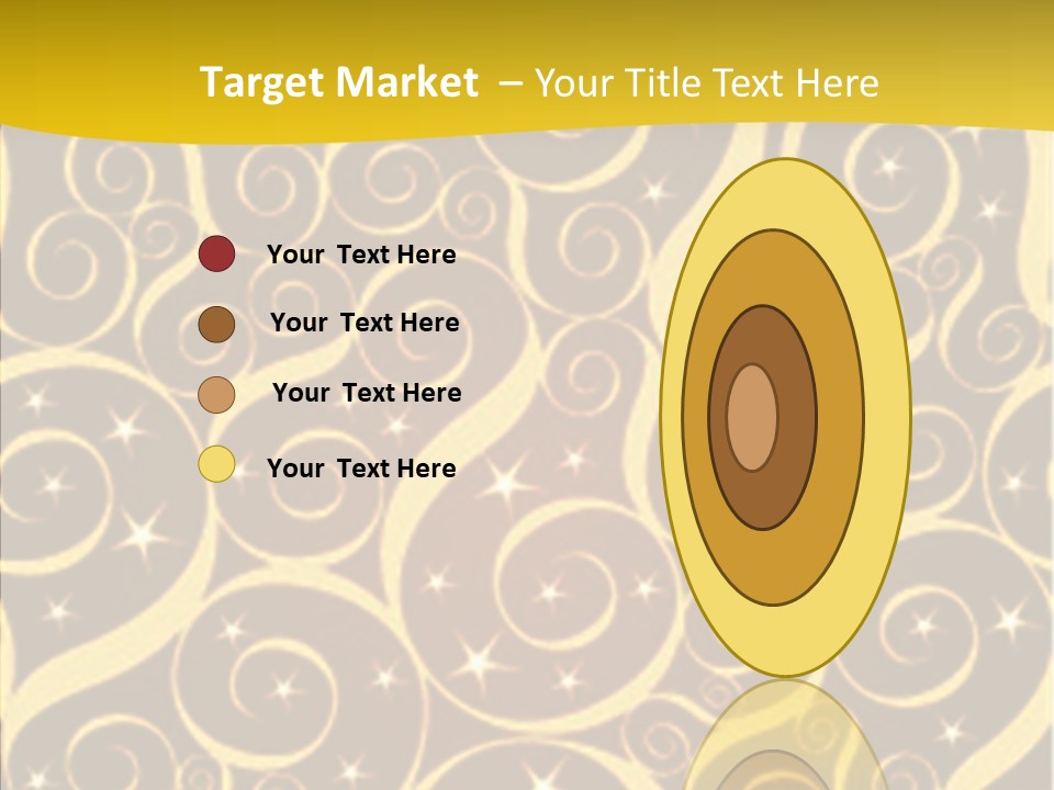 Red Vector Illustration PowerPoint Template