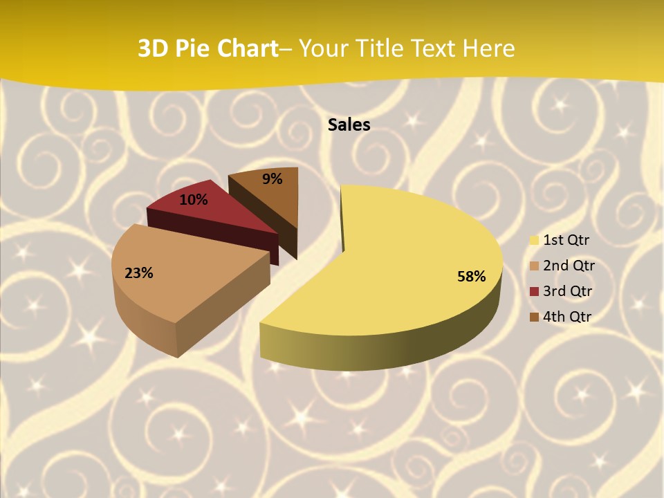 Red Vector Illustration PowerPoint Template