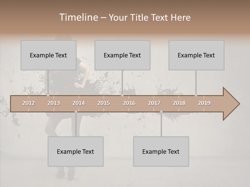 Heels Digit Girl PowerPoint Template