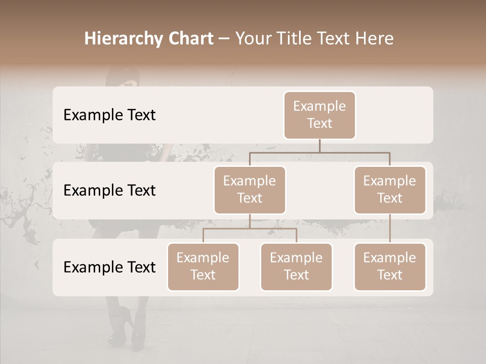 Heels Digit Girl PowerPoint Template