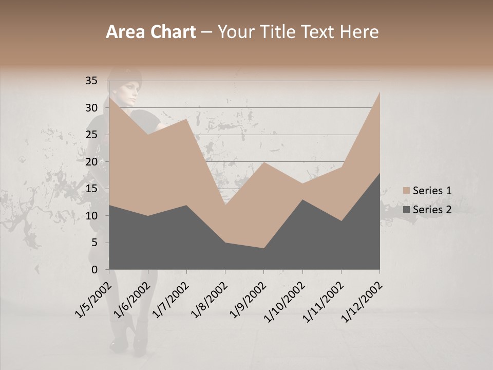 Heels Digit Girl PowerPoint Template