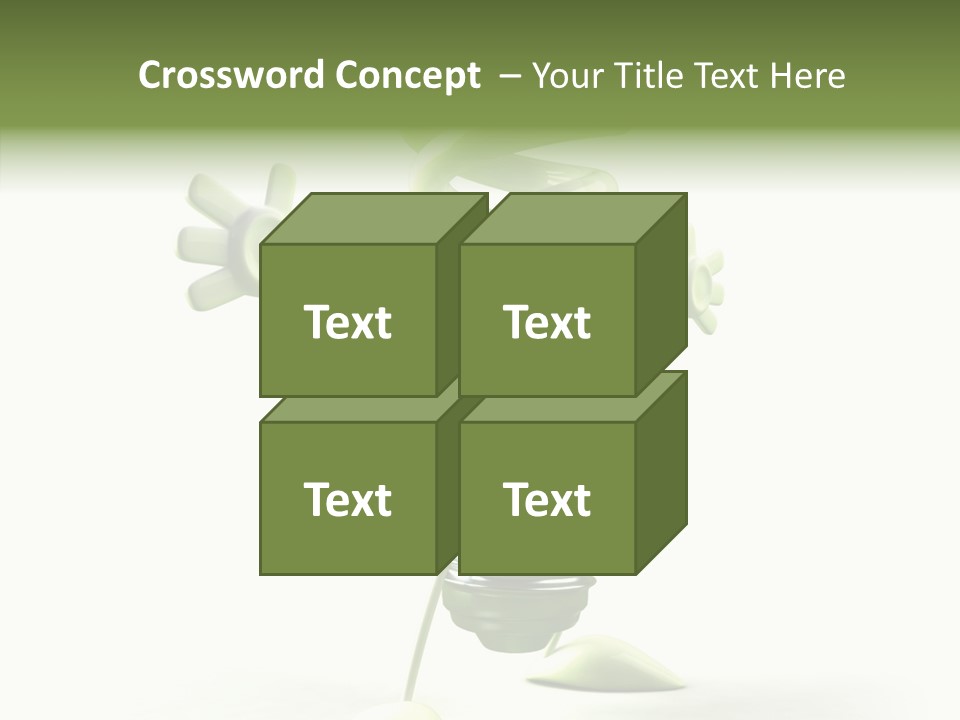 Background Lightbulb Solutions PowerPoint Template