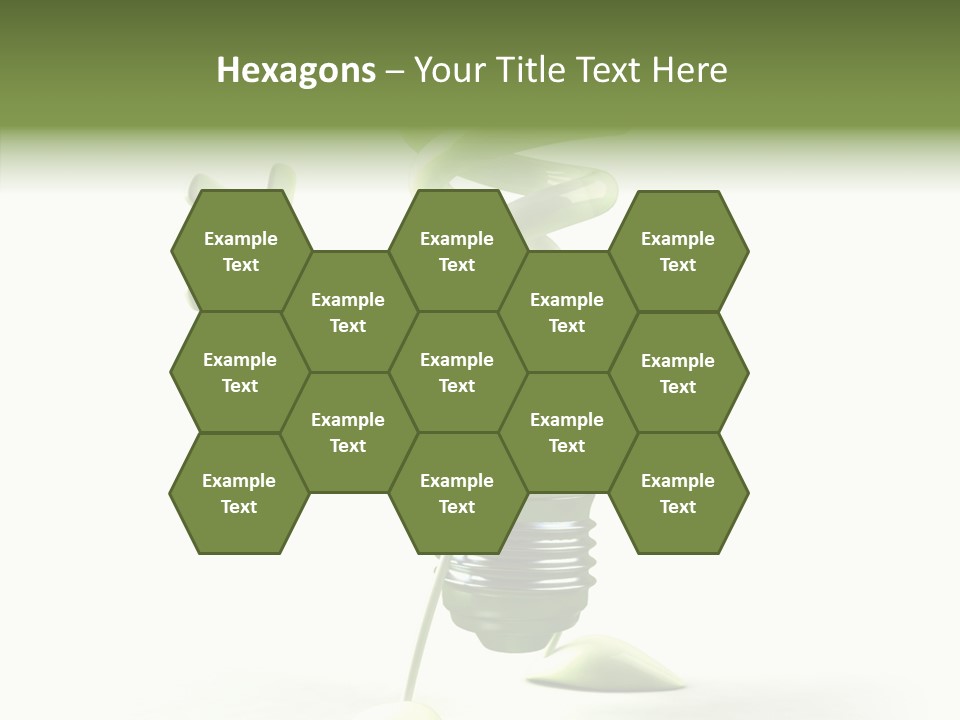 Background Lightbulb Solutions PowerPoint Template