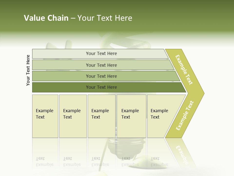 Background Lightbulb Solutions PowerPoint Template