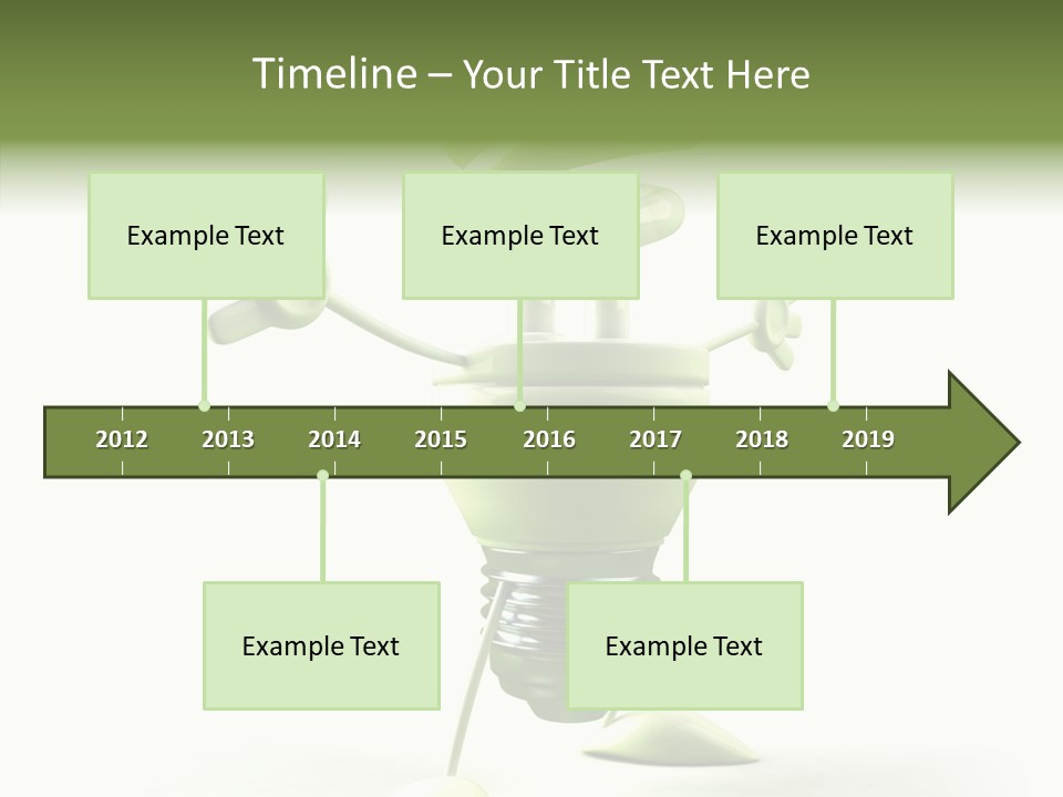 Background Lightbulb Solutions PowerPoint Template