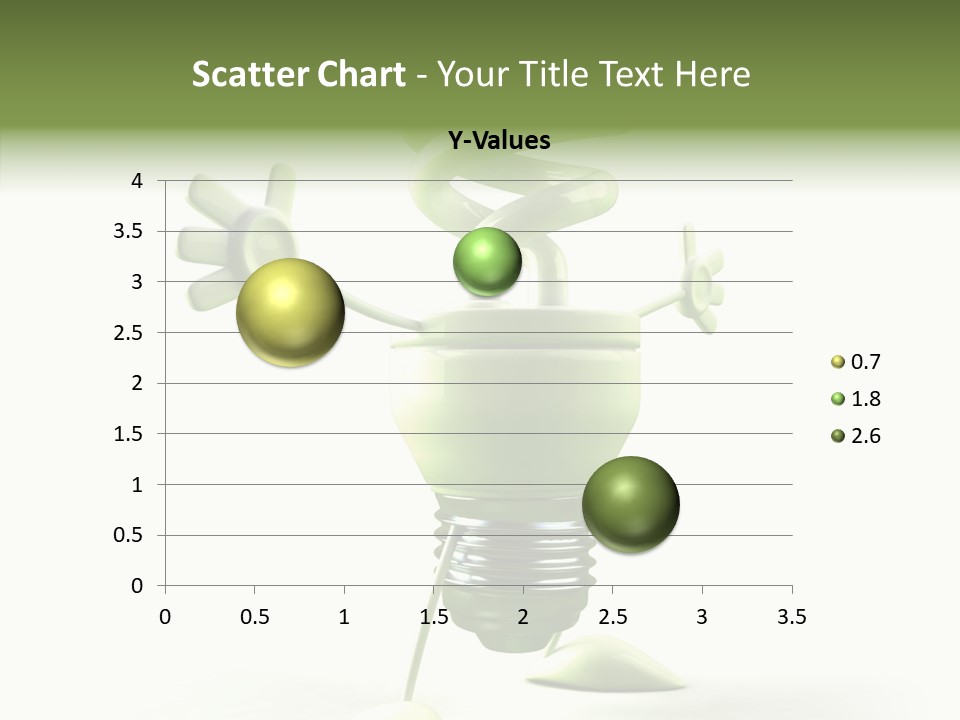 Background Lightbulb Solutions PowerPoint Template