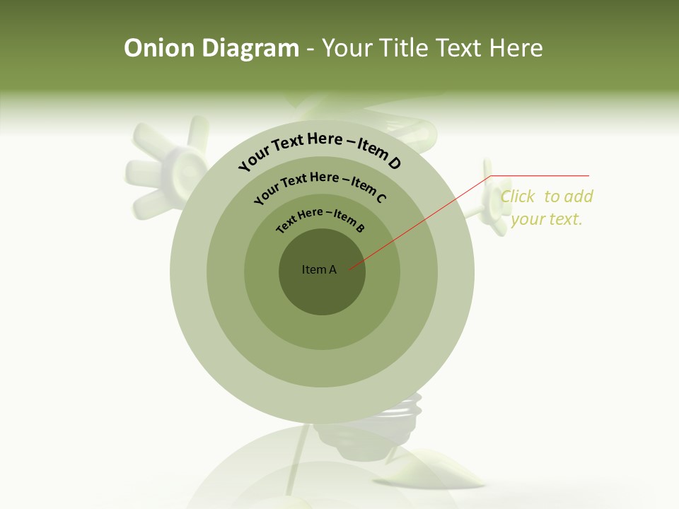 Background Lightbulb Solutions PowerPoint Template