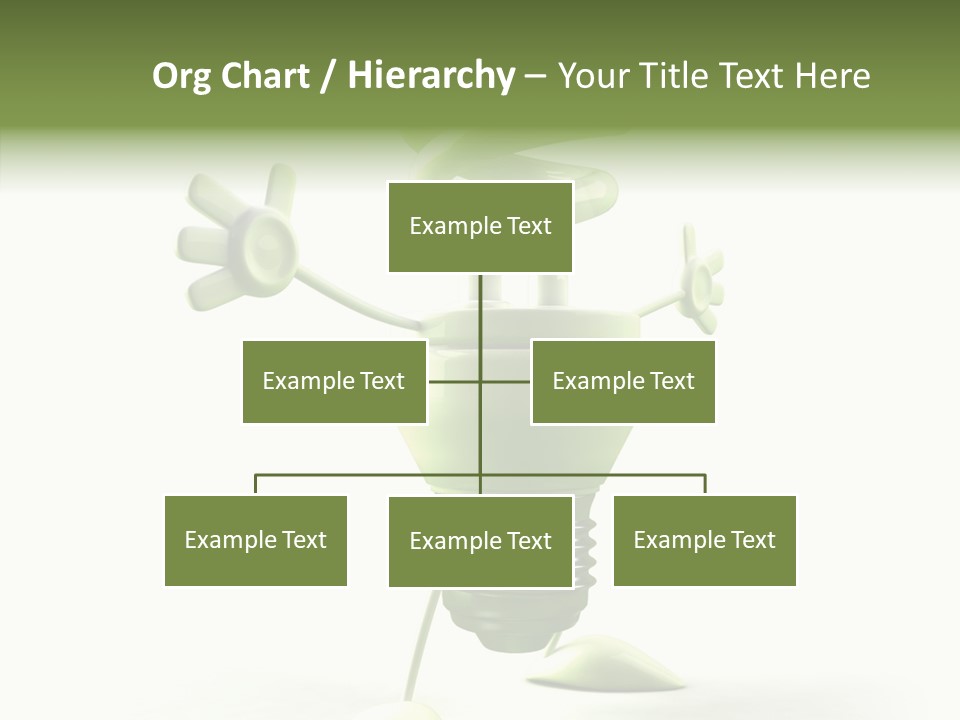 Background Lightbulb Solutions PowerPoint Template