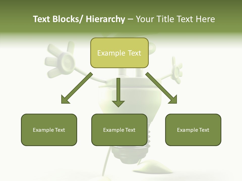 Background Lightbulb Solutions PowerPoint Template