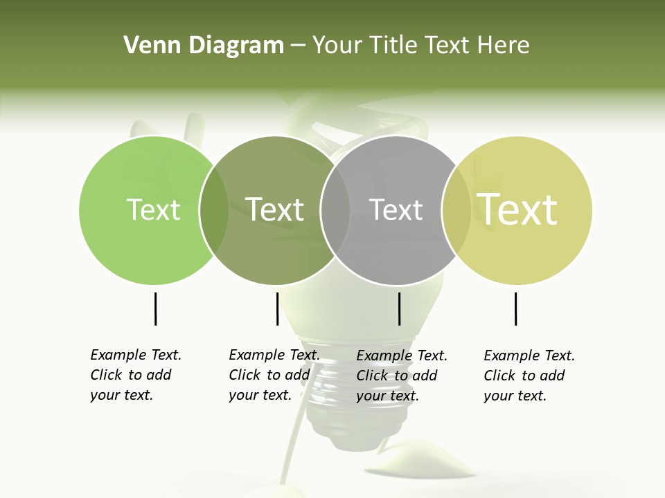 Background Lightbulb Solutions PowerPoint Template
