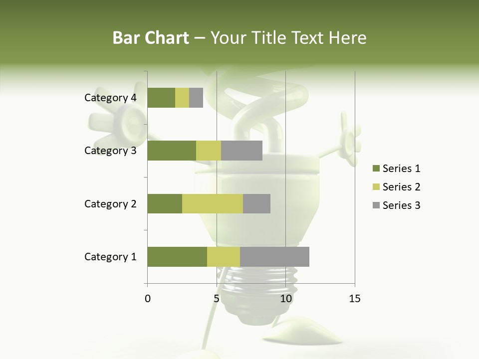 Background Lightbulb Solutions PowerPoint Template
