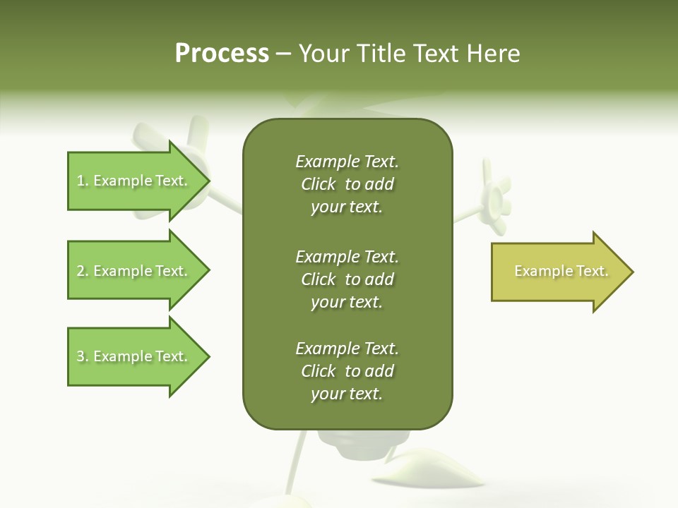 Background Lightbulb Solutions PowerPoint Template