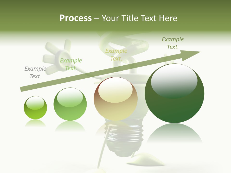 Background Lightbulb Solutions PowerPoint Template