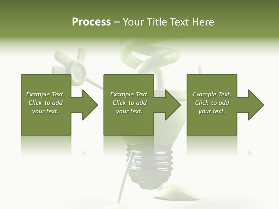 Background Lightbulb Solutions PowerPoint Template