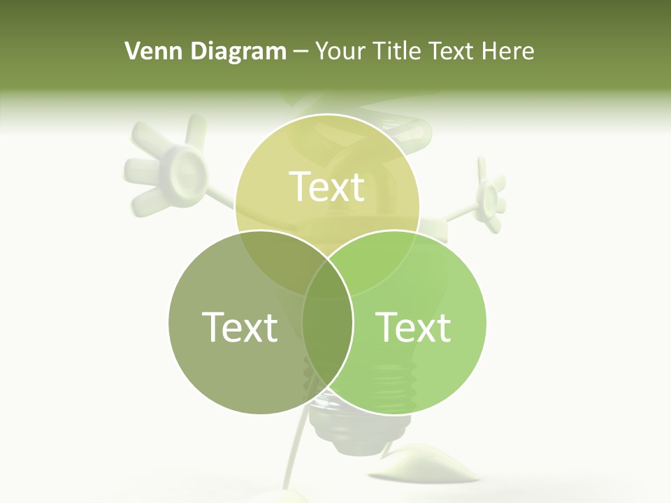 Background Lightbulb Solutions PowerPoint Template