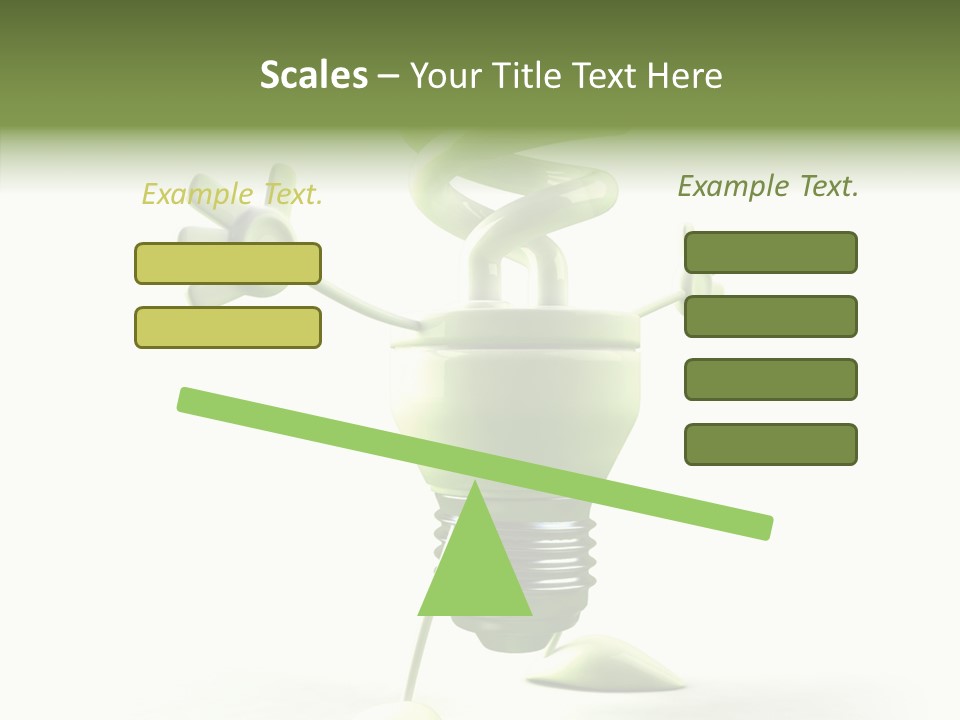 Background Lightbulb Solutions PowerPoint Template