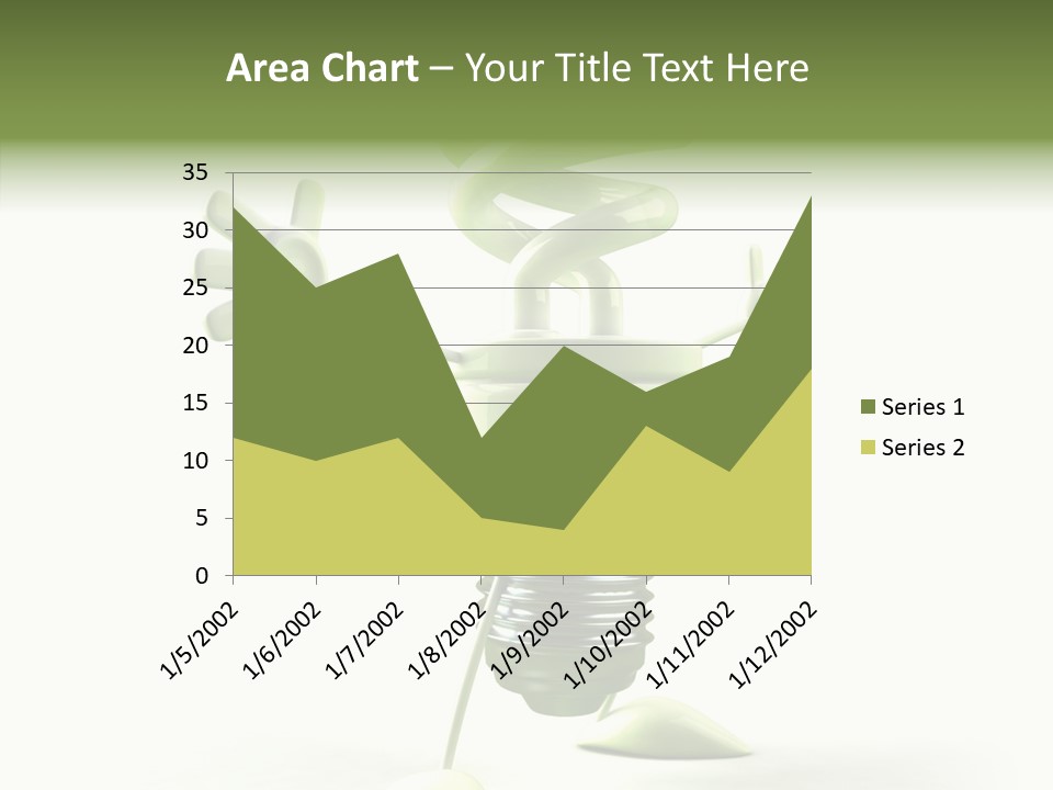 Background Lightbulb Solutions PowerPoint Template