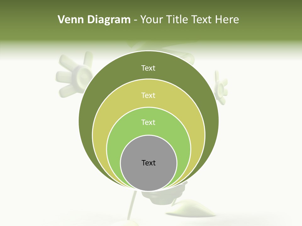 Background Lightbulb Solutions PowerPoint Template