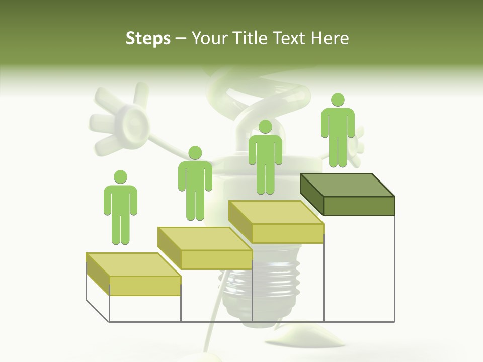 Background Lightbulb Solutions PowerPoint Template