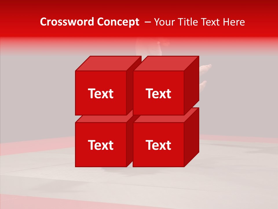 Battle Mat Offense PowerPoint Template