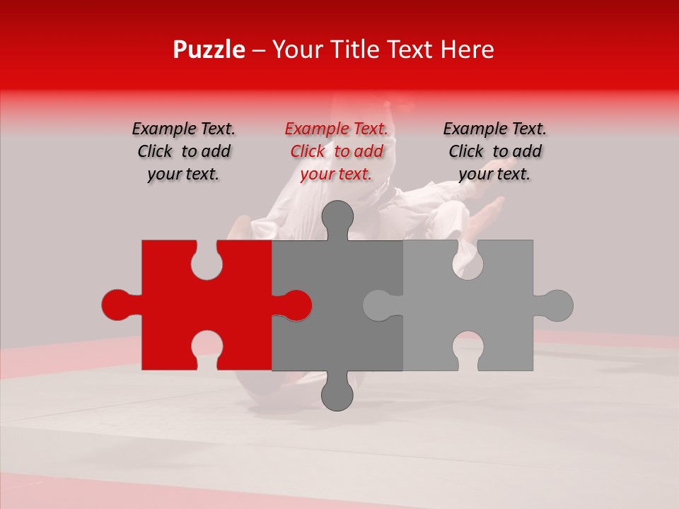 Battle Mat Offense PowerPoint Template