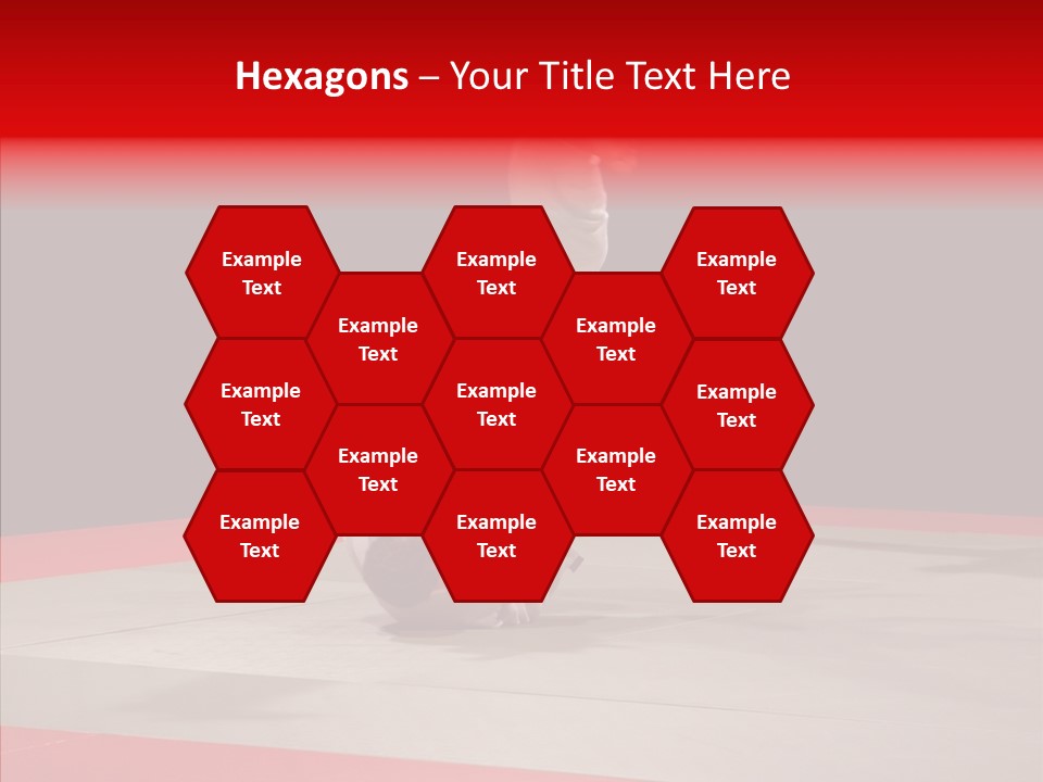 Battle Mat Offense PowerPoint Template