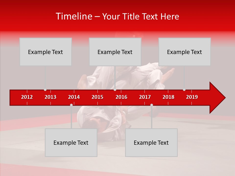 Battle Mat Offense PowerPoint Template