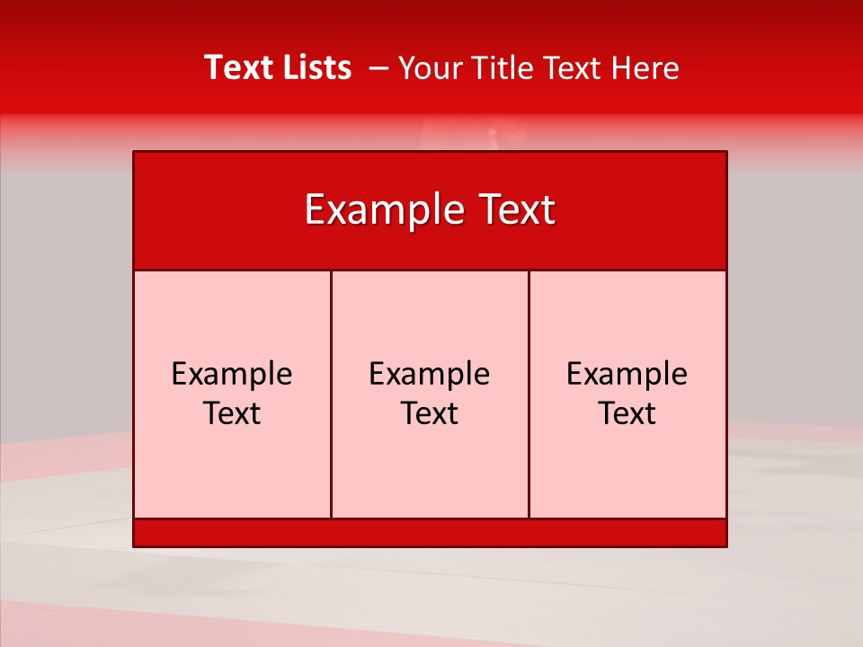 Battle Mat Offense PowerPoint Template