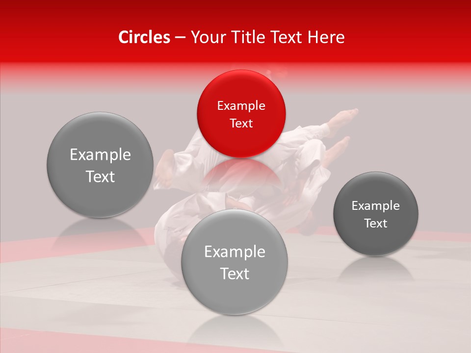 Battle Mat Offense PowerPoint Template
