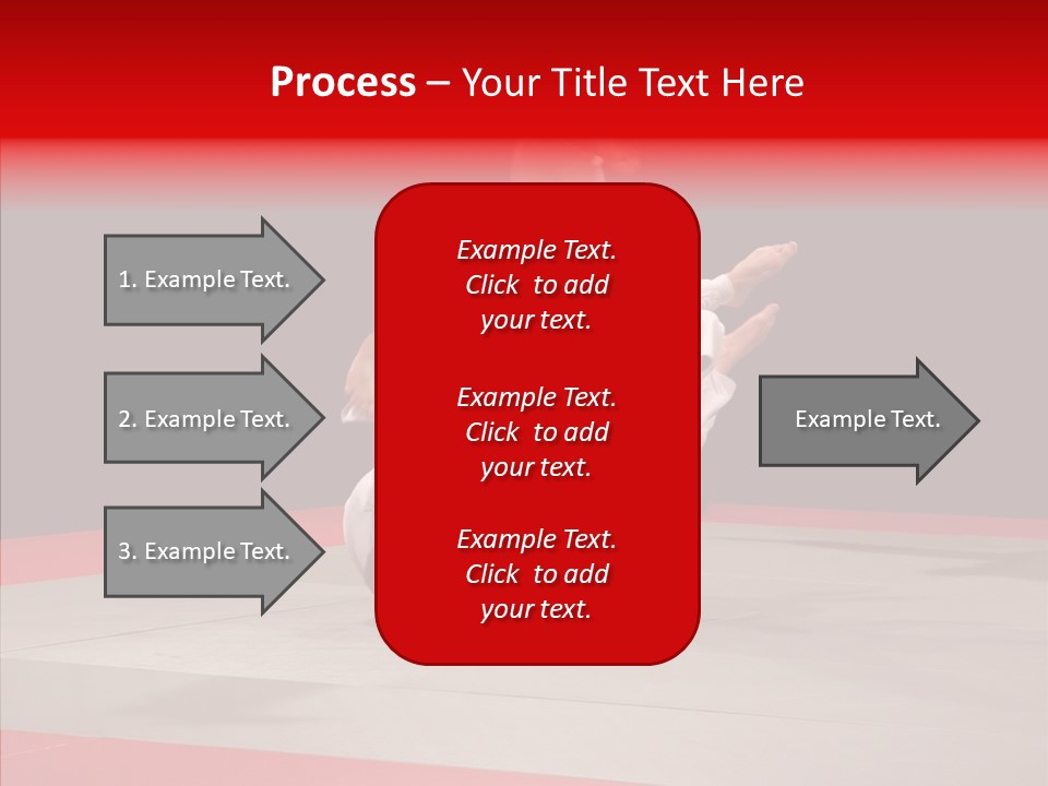 Battle Mat Offense PowerPoint Template