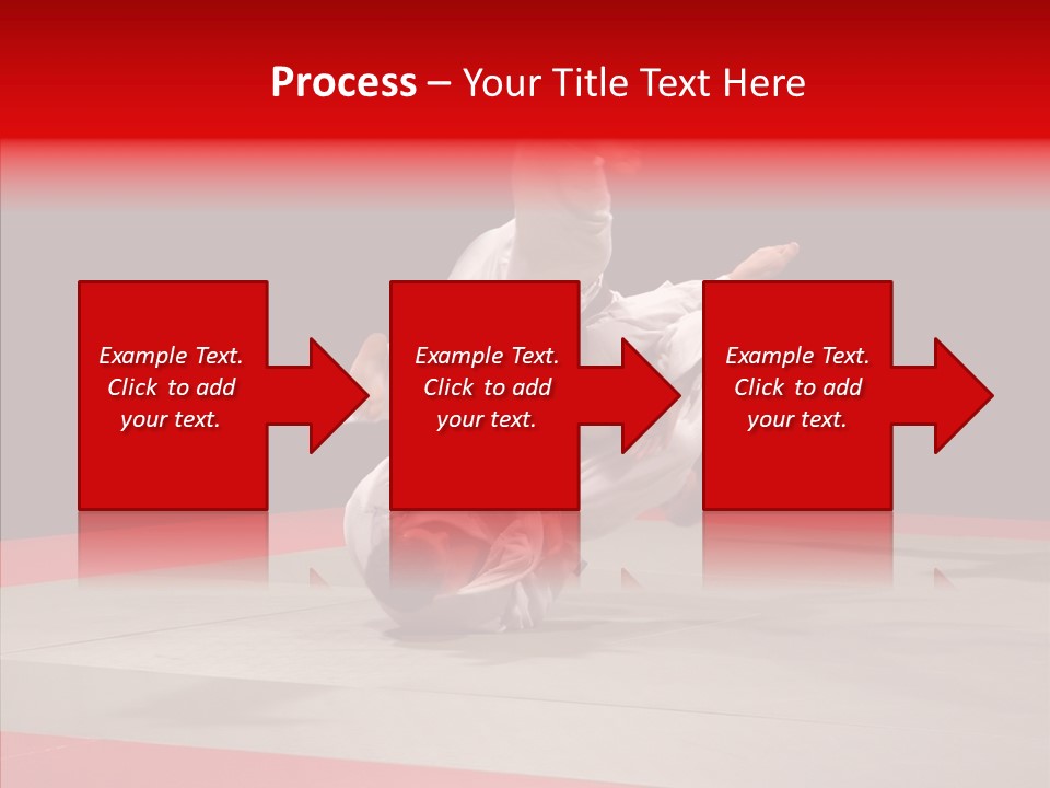 Battle Mat Offense PowerPoint Template