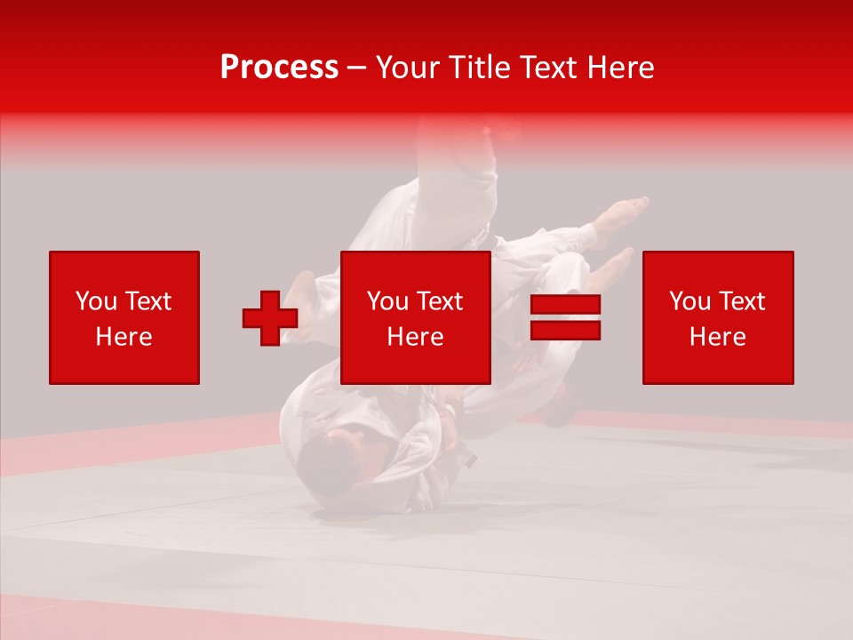 Battle Mat Offense PowerPoint Template