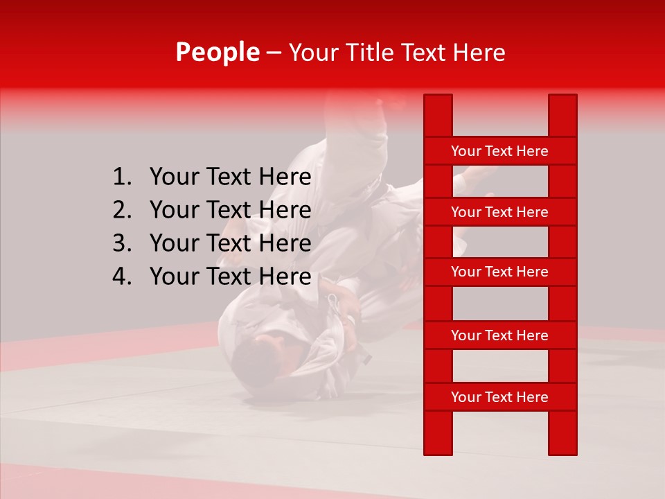 Battle Mat Offense PowerPoint Template