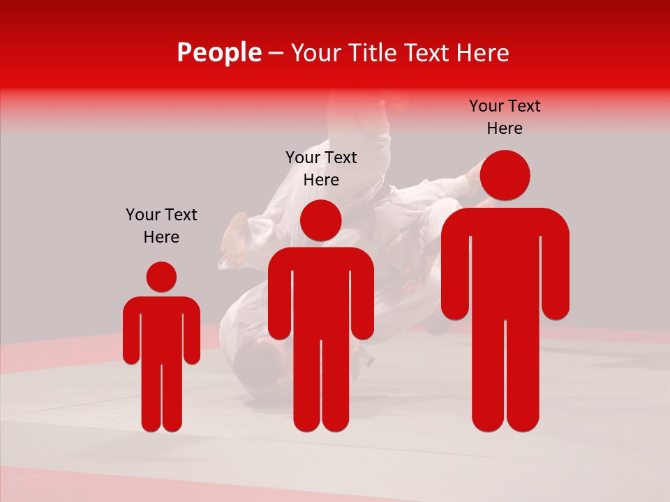 Battle Mat Offense PowerPoint Template