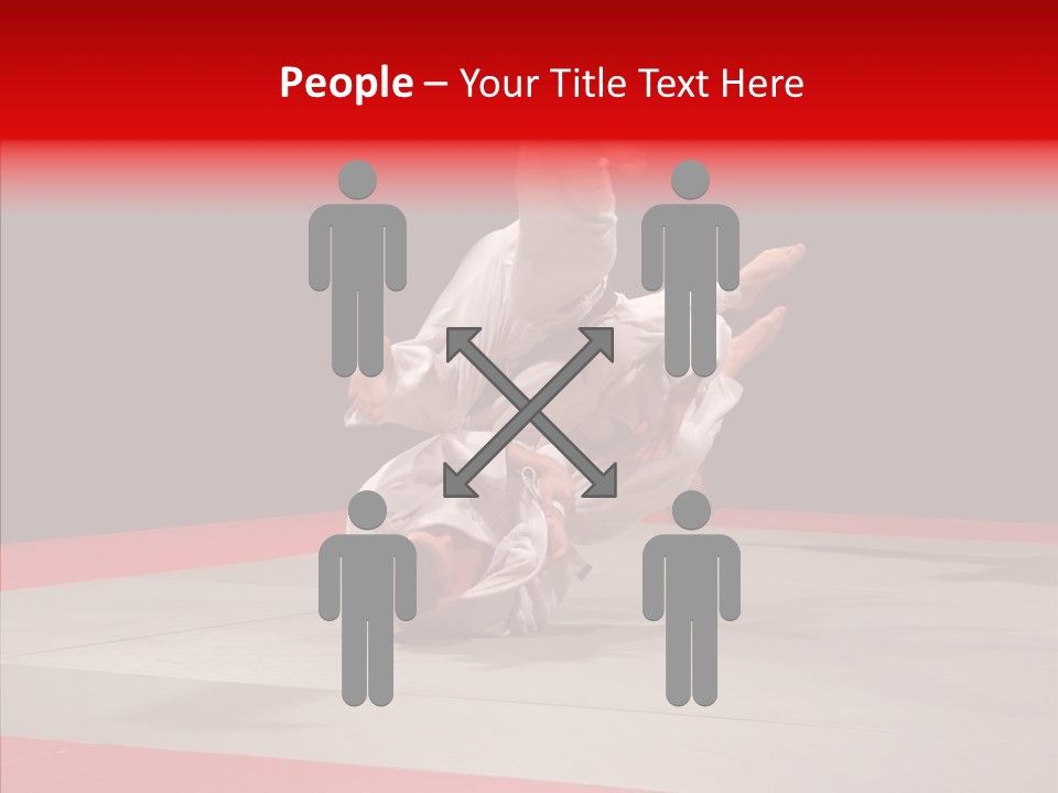 Battle Mat Offense PowerPoint Template