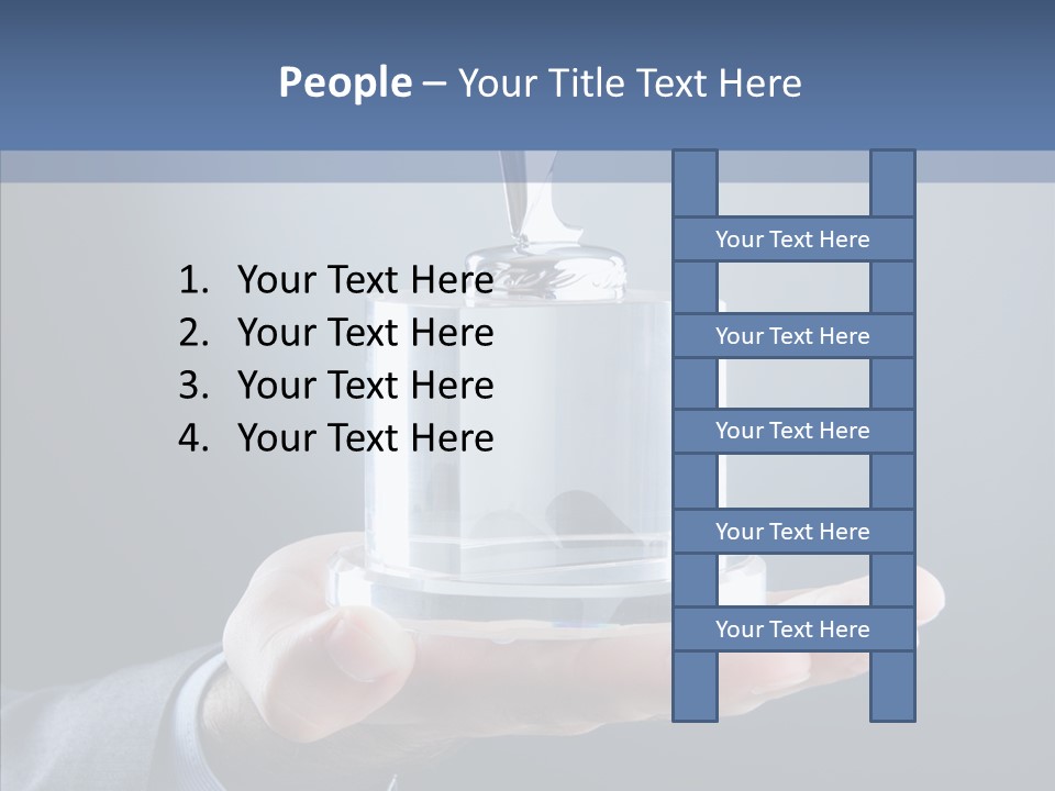 Trophy Event Celebration PowerPoint Template