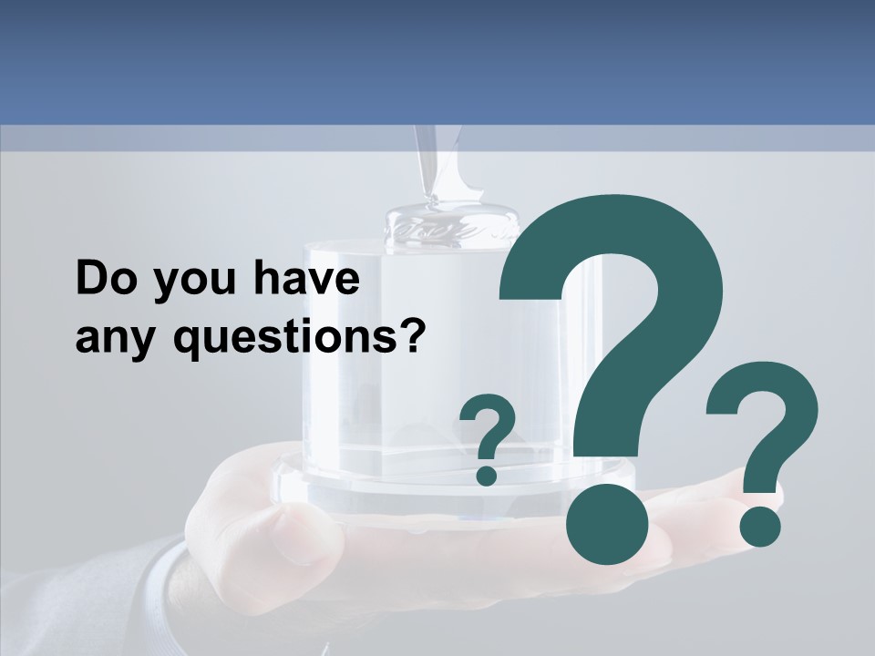 Trophy Event Celebration PowerPoint Template