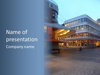 New Cobble Dusk PowerPoint Template