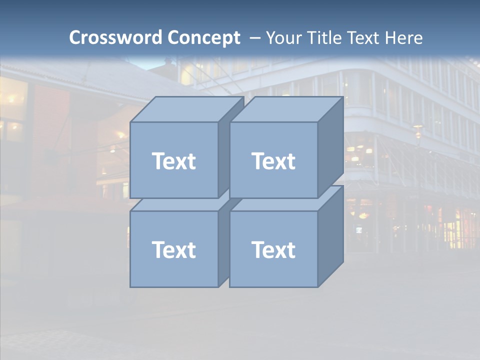 New Cobble Dusk PowerPoint Template