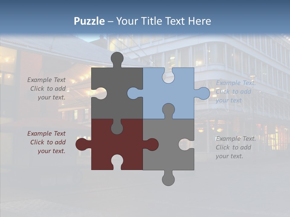 New Cobble Dusk PowerPoint Template