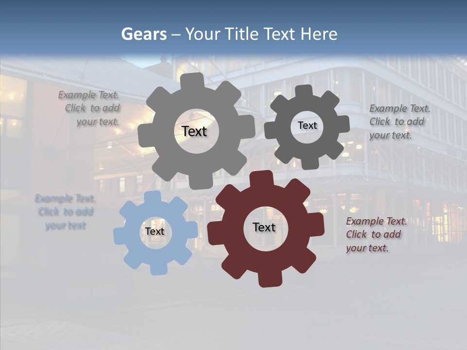 New Cobble Dusk PowerPoint Template