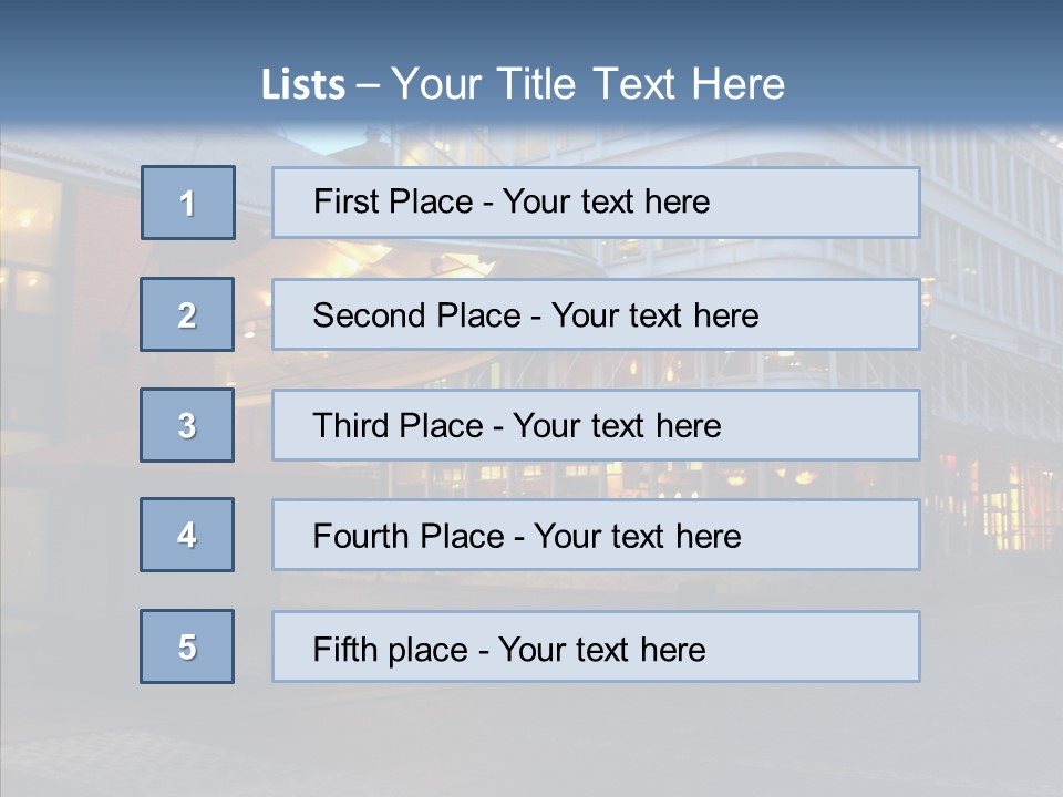 New Cobble Dusk PowerPoint Template