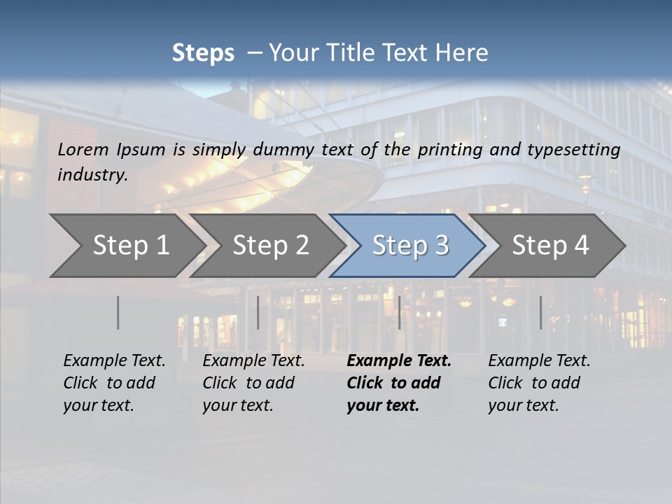 New Cobble Dusk PowerPoint Template