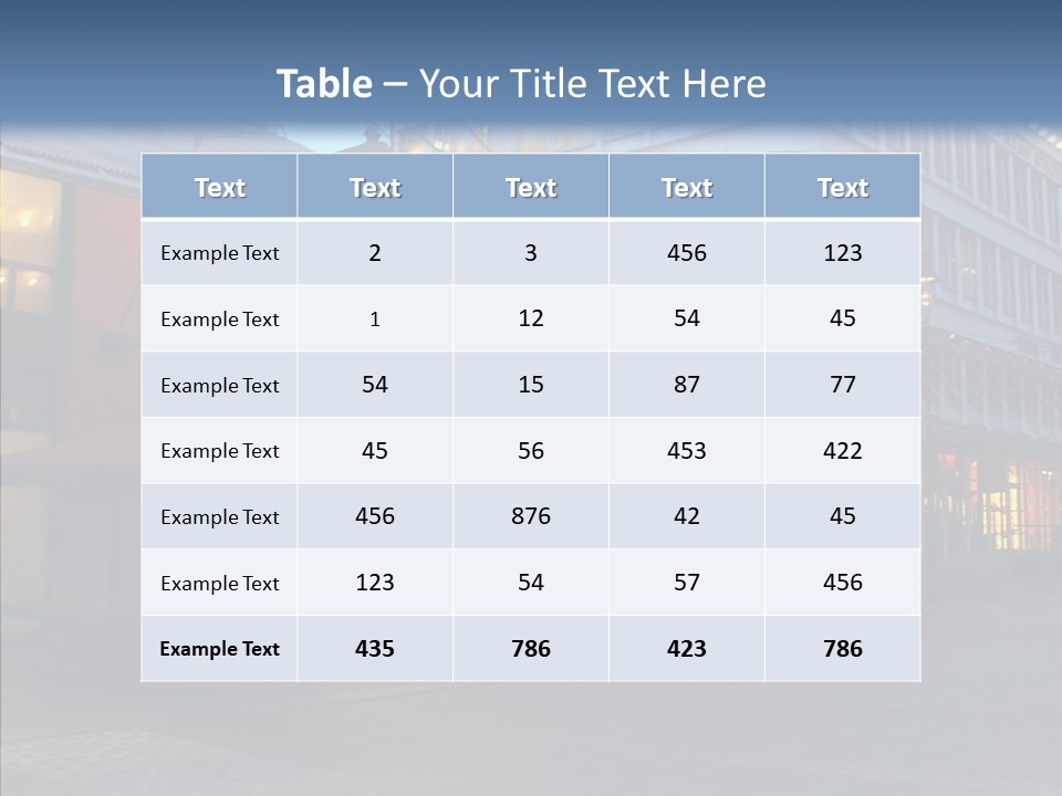 New Cobble Dusk PowerPoint Template