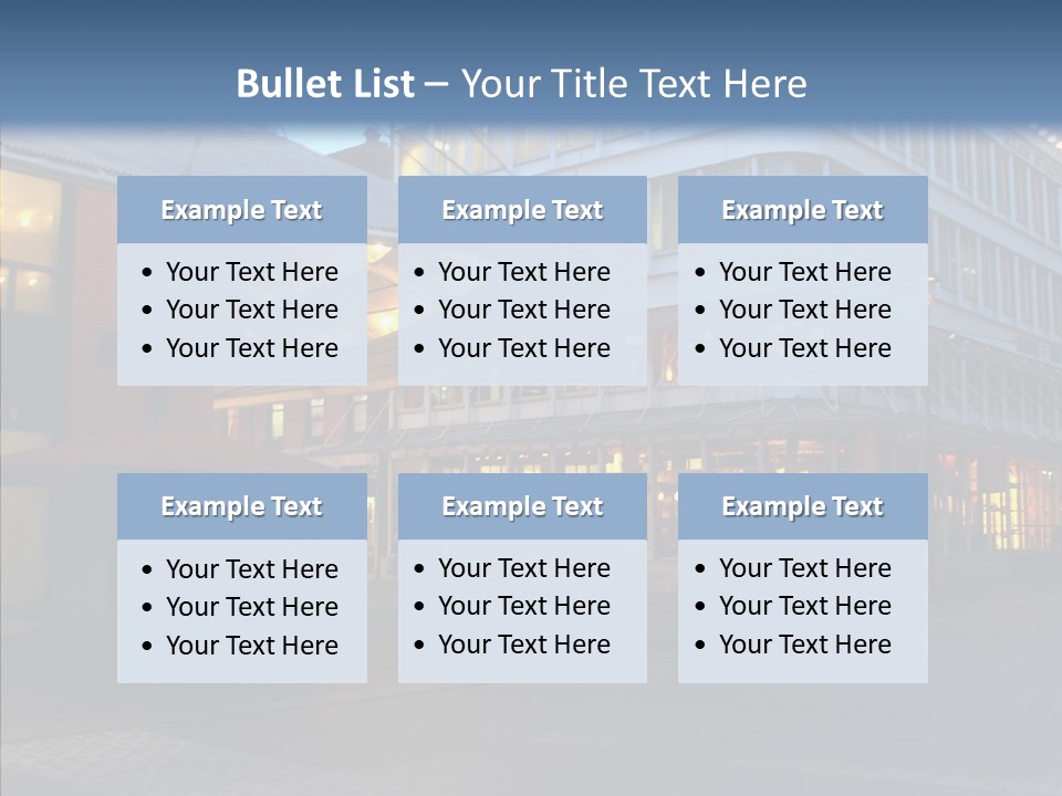 New Cobble Dusk PowerPoint Template
