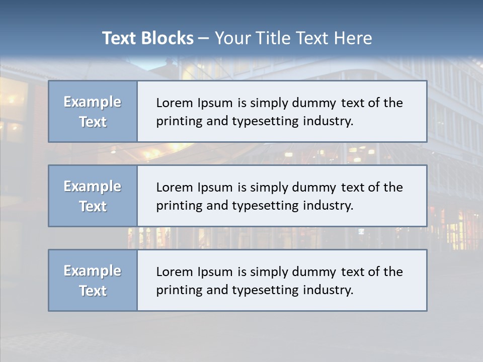 New Cobble Dusk PowerPoint Template