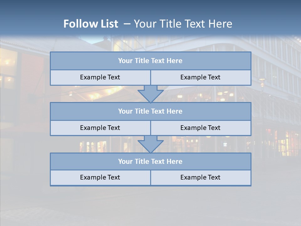 New Cobble Dusk PowerPoint Template