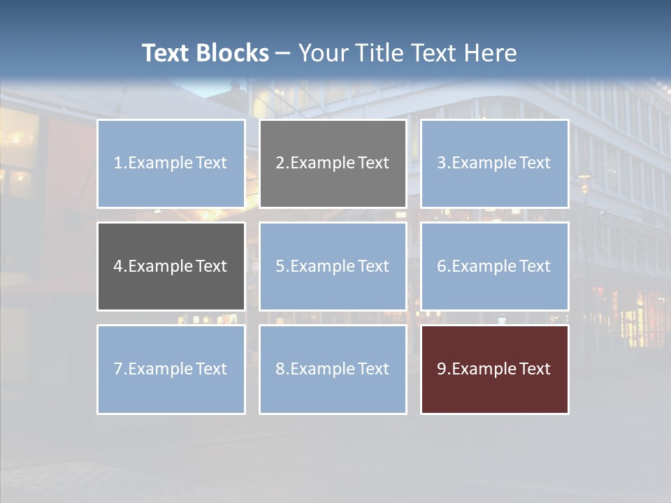 New Cobble Dusk PowerPoint Template