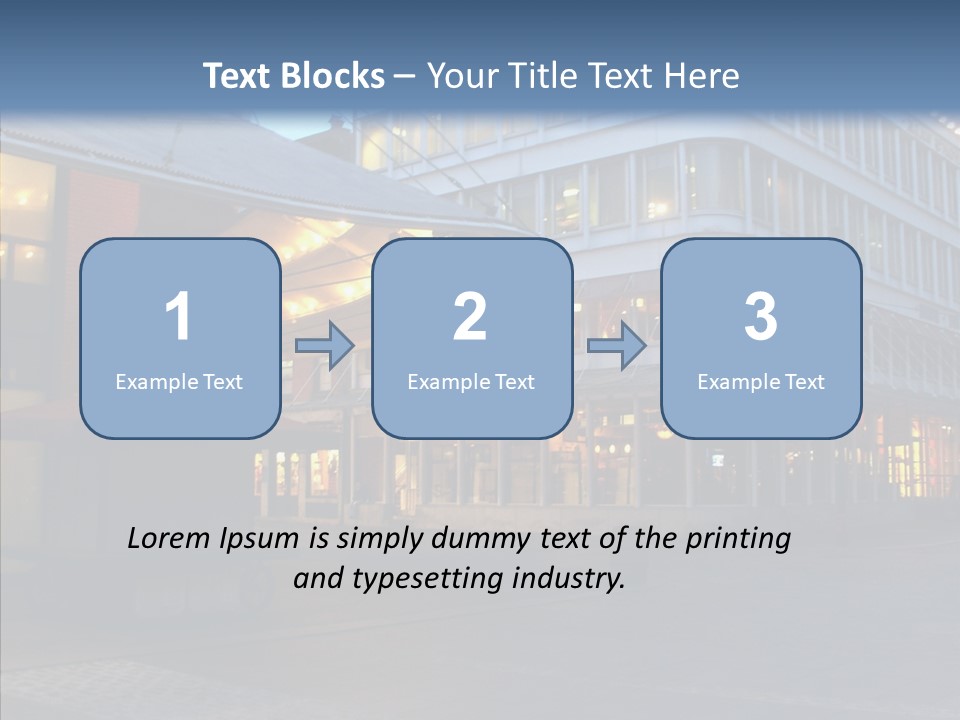 New Cobble Dusk PowerPoint Template