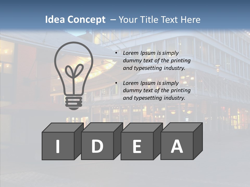 New Cobble Dusk PowerPoint Template
